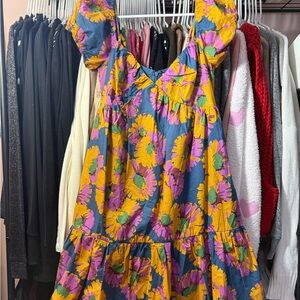 Moodie Colorful Floral Dress